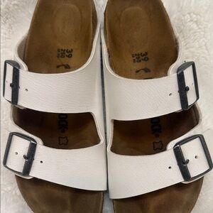 Birkenstock Women's White Mules